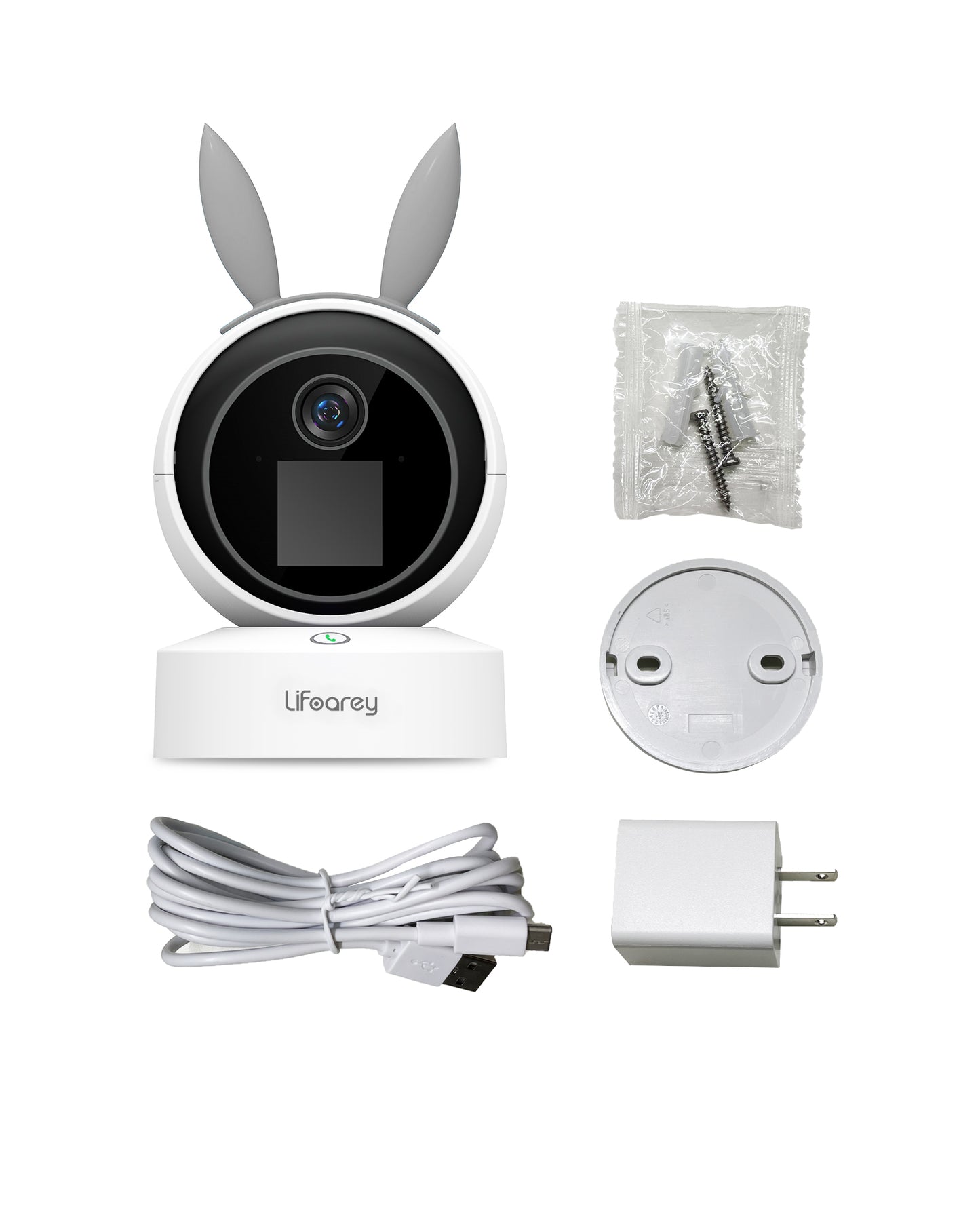 4MP Video Baby Monitor with Camera and Audio, WiFi Pet Camera, 2 Way Video, Motion Detection, Night Vision, App Control,Q45