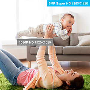 Lifoarey 5MP HD Add-on Outdoor Security Camera