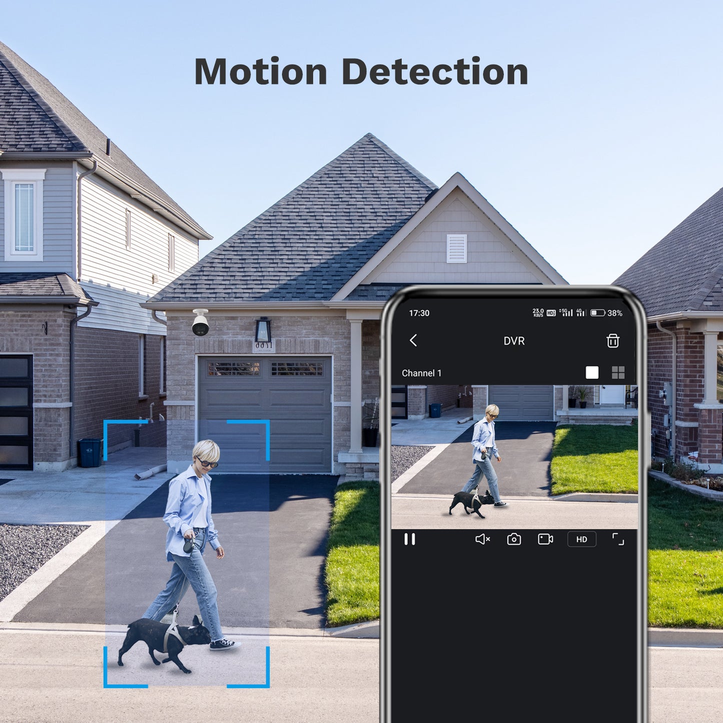 Lifoarey 1080P 8CH Security Camera System (No HDD)