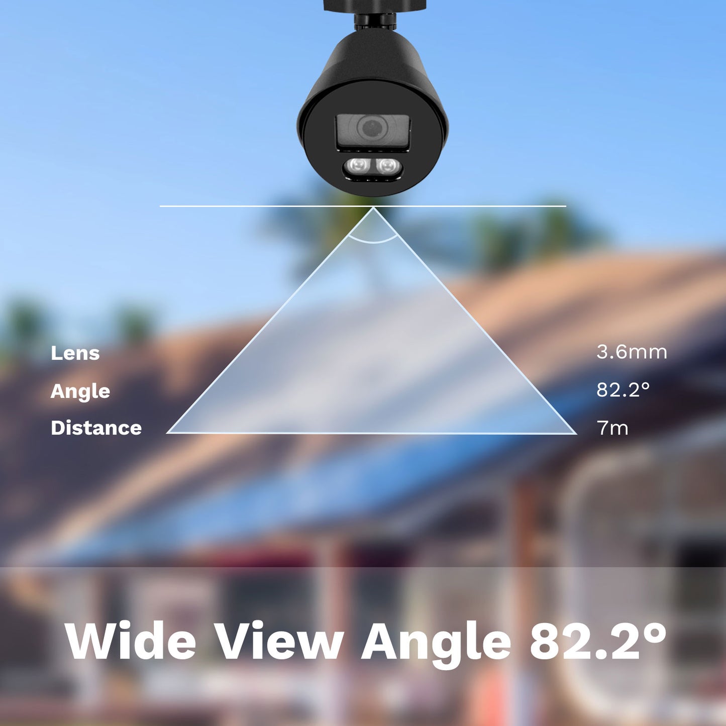 Lifoarey 2MP Wired Outdoor Security Camera for DVR