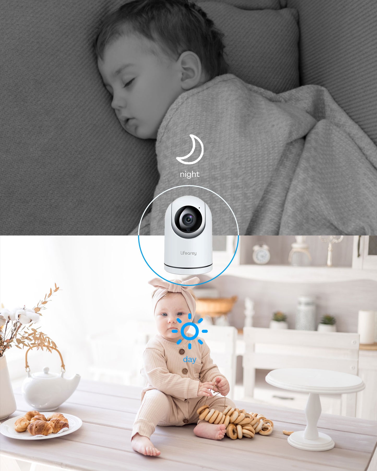 Lifoarey Q20 Smart Indoor WiFi Camera