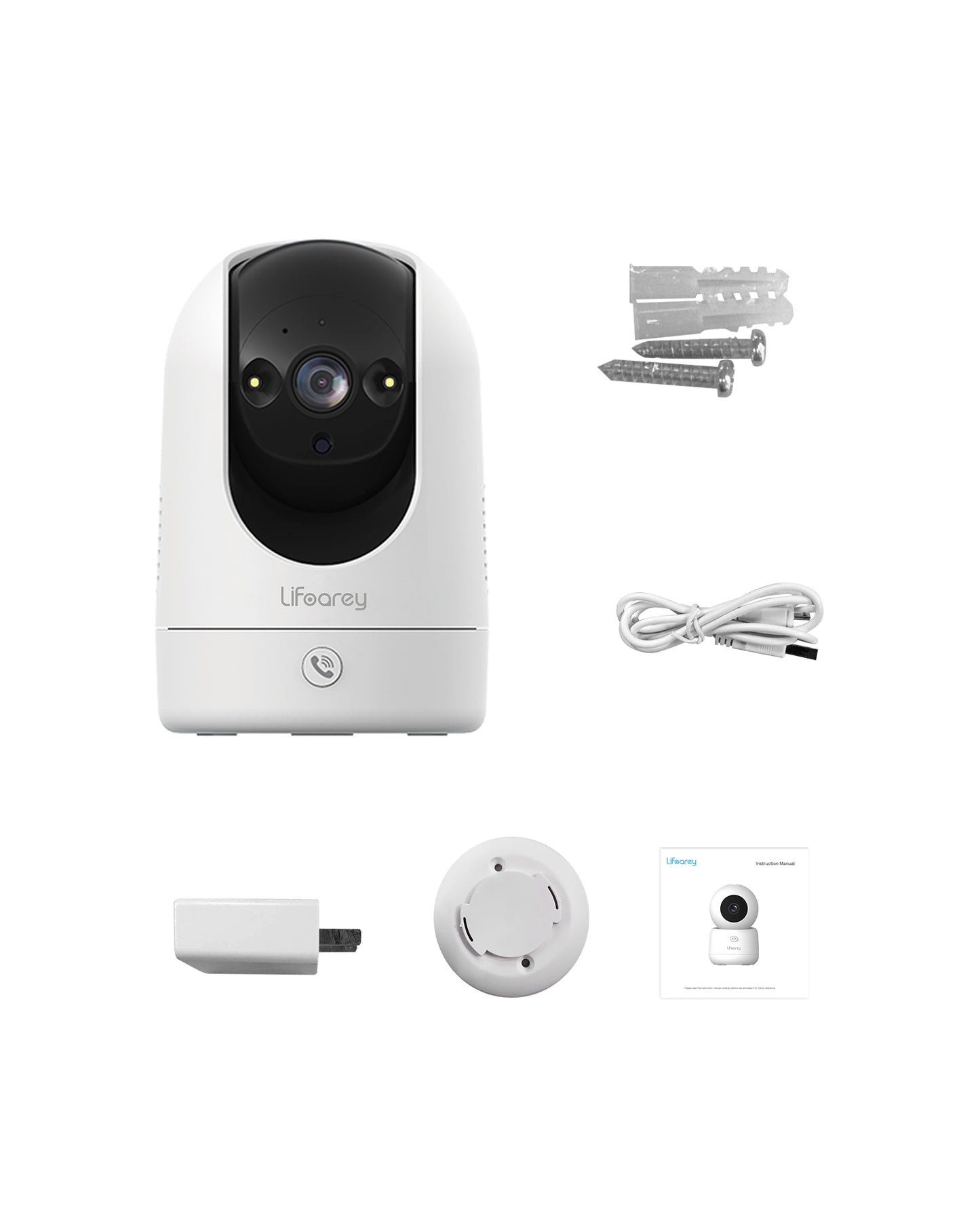 Lifoarey 2K Indoor WiFi Security Camera Q41