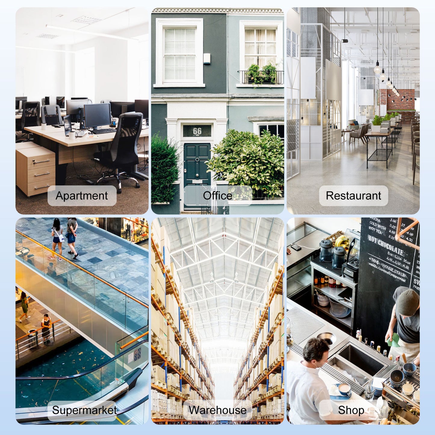 Lifoarey 1080P 8CH Wired Security System with Build-in 1TB HDD