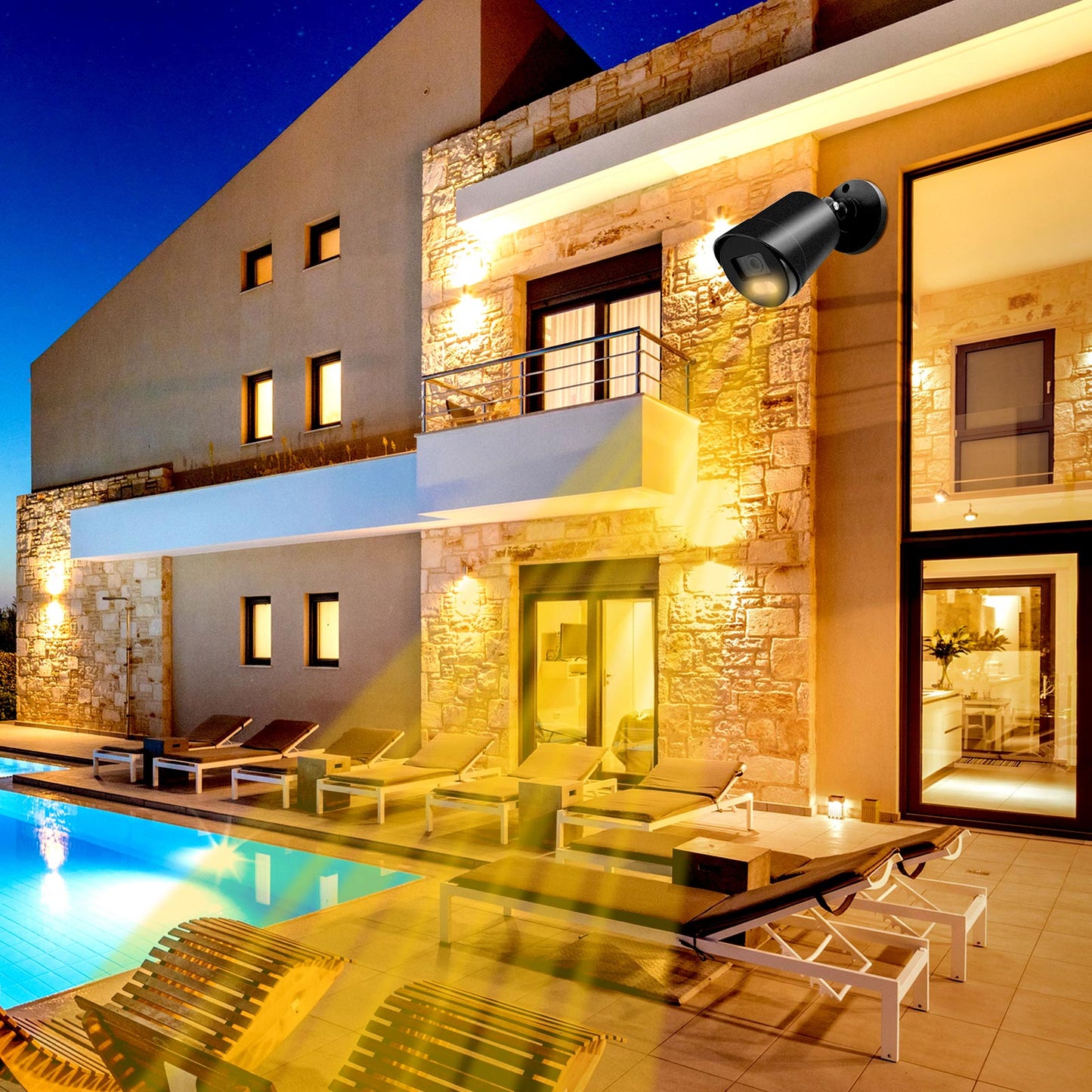 Lifoarey 2MP Wired Outdoor Security Camera for DVR