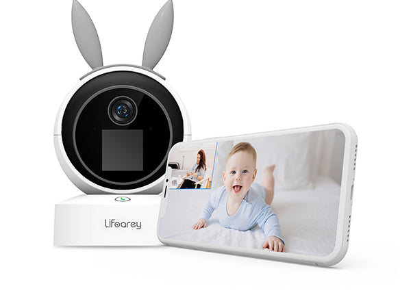 4MP Video Baby Monitor with Camera and Audio, WiFi Pet Camera, 2 Way Video, Motion Detection, Night Vision, App Control,Q45
