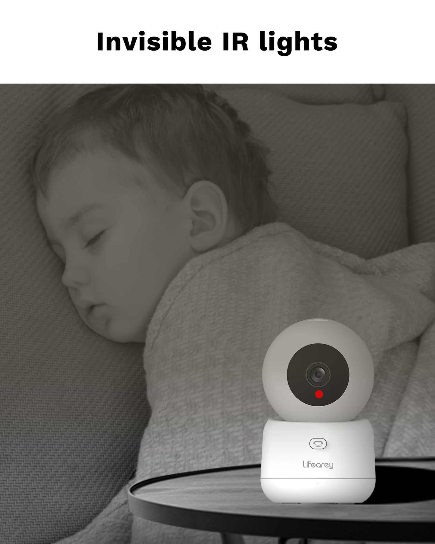 Lifoarey 2K Indoor WiFi Camera Q55 for Home Security